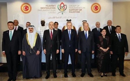 Erdoğan: ‘Filistin’i savunmak; insanlığı, barışı ve adaleti savunmaktır’