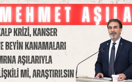 YRP’li Mehmet Aşıla: ‘Kalp krizi, kanser ve beyin kanamaları mRNA aşılarıyla ilişkili mi, araştırılsın’