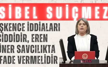CHP’li Sibel Suiçmez: ‘İşkence iddiaları ciddidir, Eren Üner savcılıkta ifade vermelidir’
