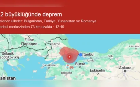 İstanbul 6.2’lik Depremin Ardından Artçılarla Sarsılıyor: Büyükçekmece Açıkları Alarm Veriyor