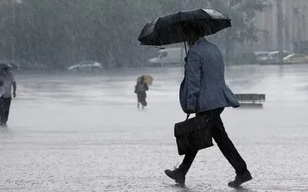 20 İlde Sarı Kodlu Uyarı: Kuvvetli Yağış ve Rüzgar Tehlikesi Kapıda