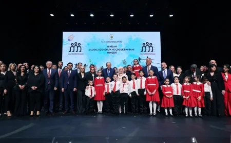 Emine Erdoğan: ‘Çocukların müzikle büyüdüğü bir gelecek hepimiz için umut kaynağıdır’