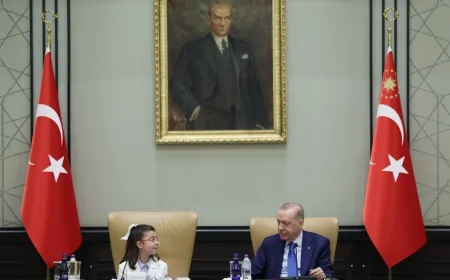 Cumhurbaşkanlığı Külliyesi’nde 23 Nisan Coşkusu: Erdoğan Çocukları Kabul Etti, İlham Veren Konuşmalar Gerçekleşti