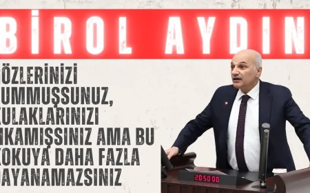 Birol Aydın’dan Hükûmete Kanal İstanbul Tepkisi: ‘Gözlerinizi Yummuşsunuz, Kulaklarınızı Tıkamışsınız ama Bu Kokuya Daha Fazla Dayanamazsınız’
