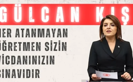 Gülcan Kış’tan Öğretmen Atamalarına Sert Tepki: ‘Her Atanmayan Öğretmen Sizin Vicdanınızın Sınavıdır’