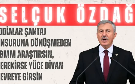Selçuk Özdağ’dan Meclis’te Sert Rüşvet Çıkışı: ‘İddialar Şantaj Unsuruna Dönüşmeden TBMM Araştırsın, Gerekirse Yüce Divan Devreye Girsin’