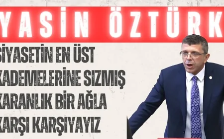 Yasin Öztürk’ten Kıbrıs ve Türkiye Arasındaki Yolsuzluk İddialarına Sert Tepki: ‘Siyasetin En Üst Kademelerine Sızmış Karanlık Bir Ağla Karşı Karşıyayız’