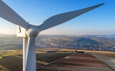 Rüzgar türbinlerinin atık kanatları üç kat güçlü plastiğe dönüştürüldü