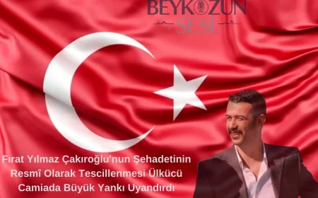 Fırat Yılmaz Çakıroğlu'nun Şehadetinin Resmî Olarak Tescillenmesi Ülkücü Camiada Büyük Yankı Uyandırdı