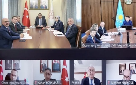 Türkiye ve Kazakistan’dan eğitimde iş birliği adımı: Ortak Çalışma Grubu çevrim içi toplandı