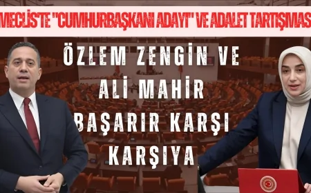 Meclis'te "Cumhurbaşkanı Adayı" ve Adalet Tartışması: Özlem Zengin ve Ali Mahir Başarır Karşı Karşıya