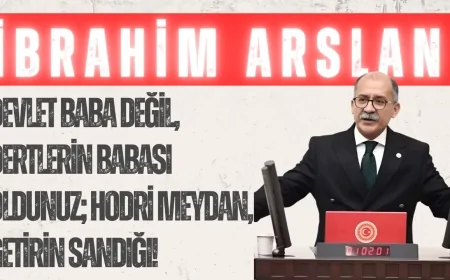İbrahim Arslan: “Devlet Baba Değil, Dertlerin Babası Oldunuz; Hodri Meydan, Getirin Sandığı!”