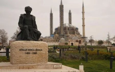 Mimar Sinan’ın kayıp eseri olduğu düşünülen cami temelleri Edirne’de gün yüzüne çıkarıldı