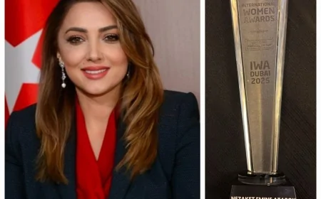 Nezaket Emine Atasoy, Dubai’de 'Girişimcilikte Mükemmeliyet' ödülüyle küresel sahnede öne çıktı