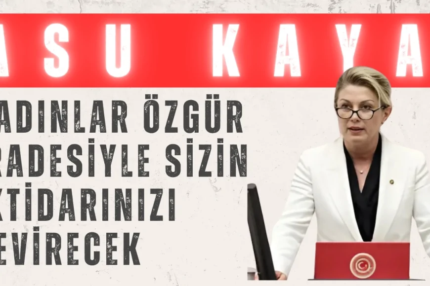CHP’li Asu Kaya: ‘Kadınlar özgür iradesiyle sizin iktidarınızı devirecek’
