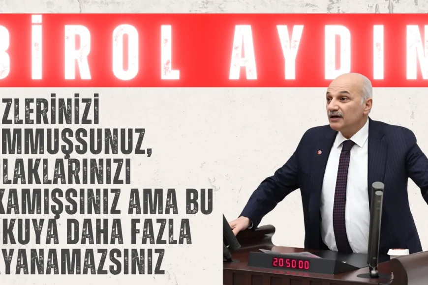 Birol Aydın’dan Hükûmete Kanal İstanbul Tepkisi: ‘Gözlerinizi Yummuşsunuz, Kulaklarınızı Tıkamışsınız ama Bu Kokuya Daha Fazla Dayanamazsınız’