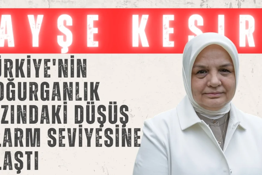Ayşe Keşir: 'Türkiye'nin Doğurganlık Hızındaki Düşüş Alarm Seviyesine Ulaştı'