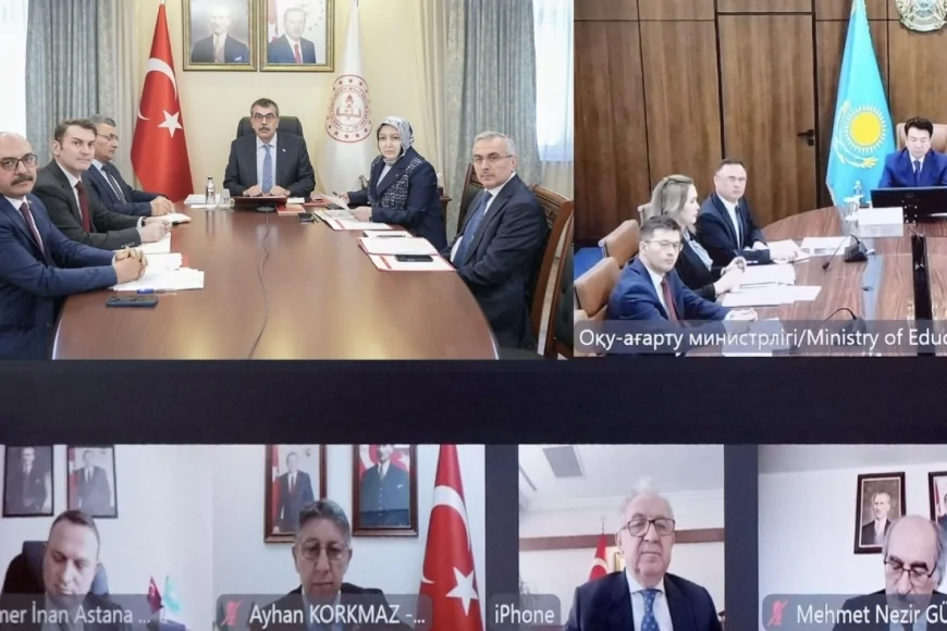 Türkiye ve Kazakistan’dan eğitimde iş birliği adımı: Ortak Çalışma Grubu çevrim içi toplandı