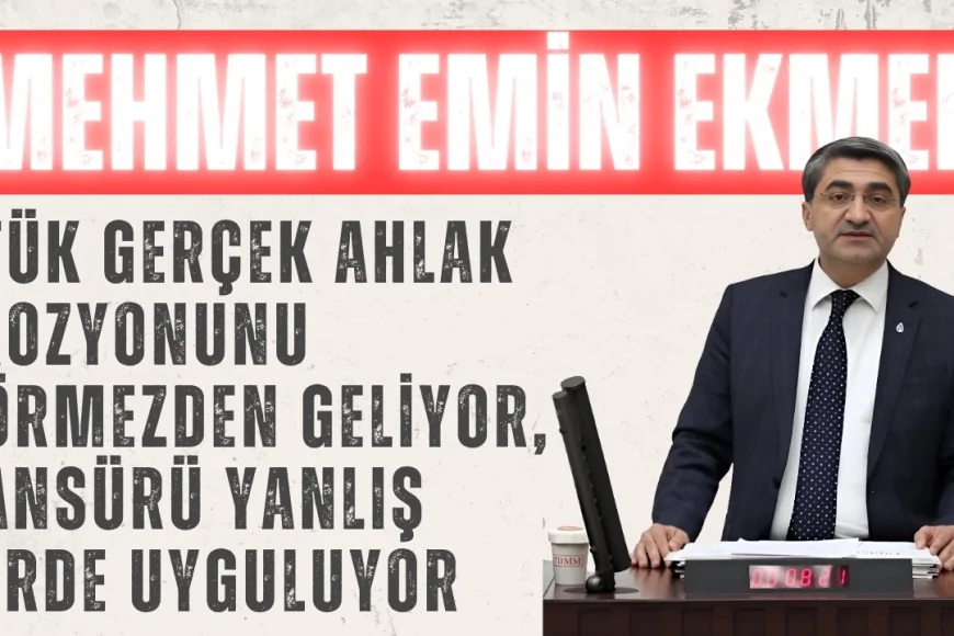 Mehmet Emin Ekmen: ‘RTÜK Gerçek Ahlak Erozyonunu Görmezden Geliyor, Sansürü Yanlış Yerde Uyguluyor’