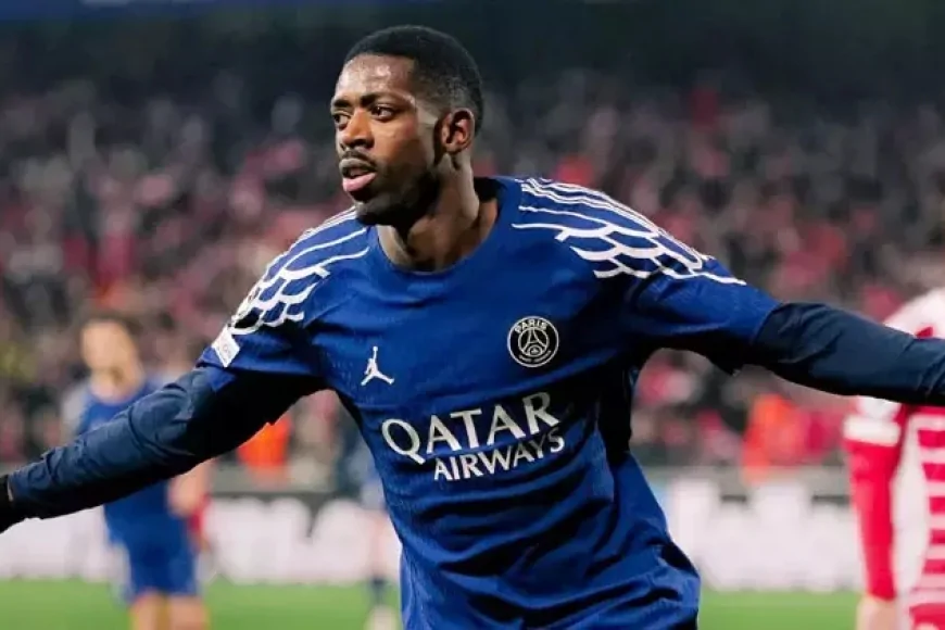 Dembele'nin erken golüyle PSG, Arsenal'i deplasmanda mağlup etti: Rövanş Paris'te