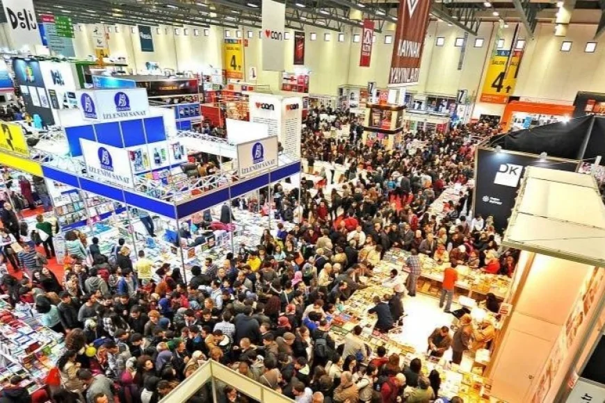 İstanbul Kitap Fuarı'nda bu yıl 2 milyon ziyaretçi hedefleniyor