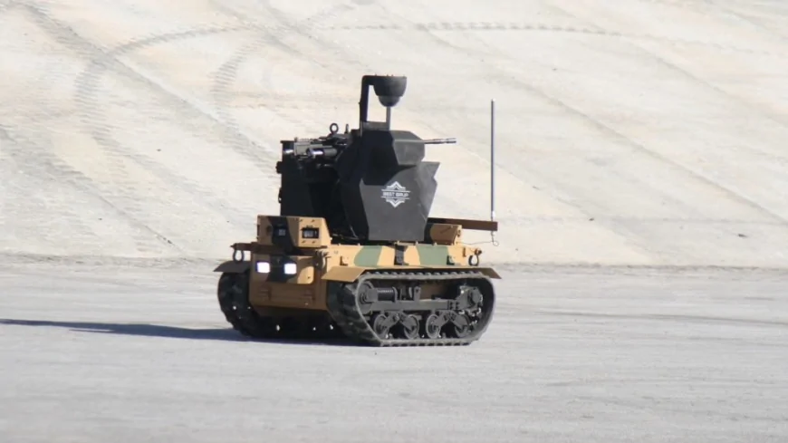 İnsansız mini tank FEDAİ güvenlik güçlerinin hizmetine sunuldu