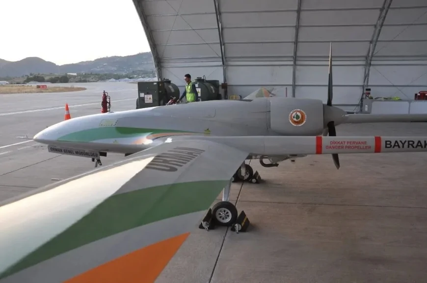 Antalya’da orman yangınlarına karşı termal drone dönemi başladı