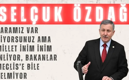 Selçuk Özdağ: 'Paramız var diyorsunuz ama millet inim inim inliyor, bakanlar Meclis’e bile gelmiyor'