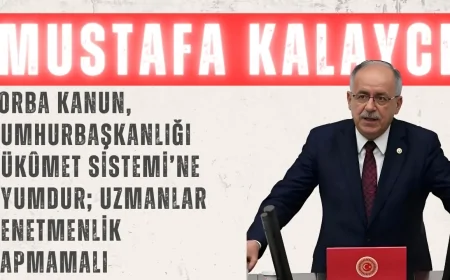 MHP’li Kalaycı: “Torba kanun, Cumhurbaşkanlığı Hükûmet Sistemi’ne uyumdur; uzmanlar denetmenlik yapmamalı”