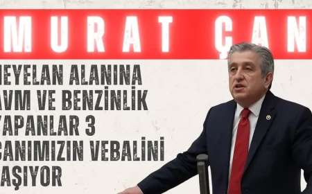 Murat Çan: 'Heyelan alanına AVM ve benzinlik yapanlar 3 canımızın vebalini taşıyor'