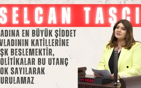 Selcan Taşcı: ‘Kadına en büyük şiddet evladının katillerine aşk beslemektir, politikalar bu utanç yok sayılarak kurulamaz’