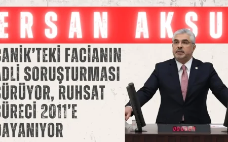 AK Parti'li Ersan Aksu: 'Canik’teki facianın adli soruşturması sürüyor, ruhsat süreci 2011’e dayanıyor'