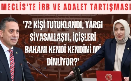 Meclis'te İBB ve adalet tartışması: '72 kişi tutuklandı, yargı siyasallaştı, İçişleri Bakanı kendi kendini mi dinliyor?'