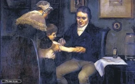 1796’da İnsanlığa Umut Oldu: Edward Jenner’ın Geliştirdiği Çiçek Aşısı Tarihe Geçti