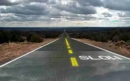 Güneş Enerjili Yol Kaplamaları Test Ediliyor: Asfalt Artık Elektrik Üretecek