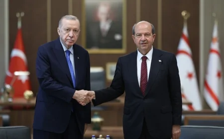 Erdoğan: ‘KKTC Cumhuriyet Yerleşkesi, Kıbrıs Türk halkının kararlılığının sembolüdür’