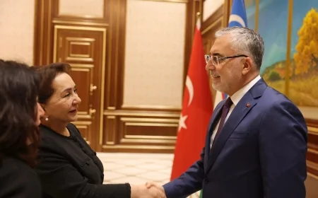 Vedat Işıkhan Özbekistan'da: 'İstihdam ve sosyal güvenlikte iş birliğini güçlendireceğiz'