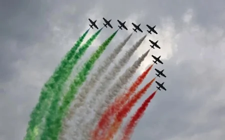 İtalya'da Gösteri Uçuşunda Kabus Gibi Anlar: Akrobasi Ekibine Ait 3 Uçak Havada Çarpıştı