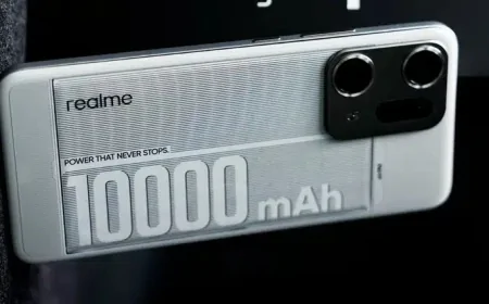 Realme'den 10.000 mAh'lık ince telefon atağı: Yeni konsept model tanıtım için gün sayıyor