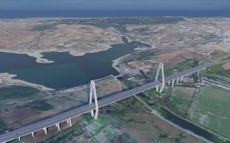 Kanal İstanbul’un kalbinde yükseliyor: Sazlıdere Köprüsü’nde kuleler 196 metreye ulaşıyor