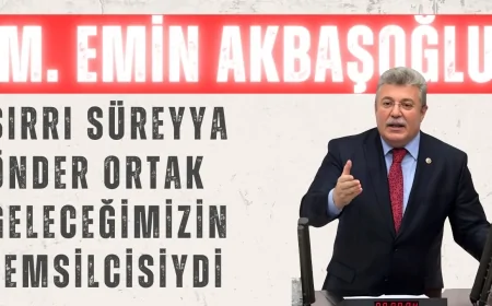 AK Parti’li Akbaşoğlu’ndan Veda: ‘Sırrı Süreyya Önder Ortak Geleceğimizin Temsilcisiydi’