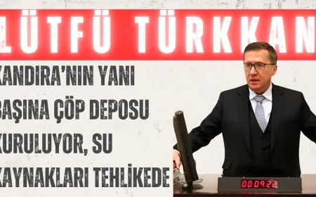 İYİ Partili Lütfü Türkkan: ‘Kandıra’nın Yanı Başına Çöp Deposu Kuruluyor, Su Kaynakları Tehlikede’