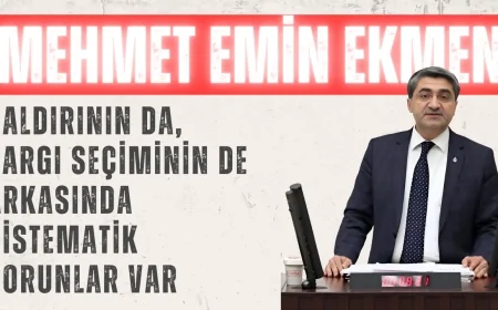 DEVA Partili Mehmet Emin Ekmen: ‘Saldırının da, Yargı Seçiminin de Arkasında Sistematik Sorunlar Var’