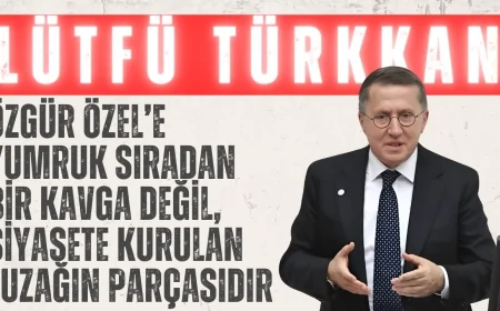 İYİ Parti’li Lütfü Türkkan: ‘Özgür Özel’e Yumruk Sıradan Bir Kavga Değil, Siyasete Kurulan Tuzağın Parçasıdır’