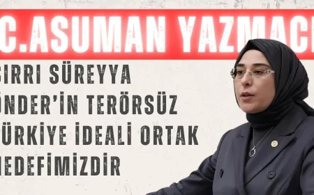 AK Parti’li Cevahir Asuman Yazmacı: ‘Sırrı Süreyya Önder’in Terörsüz Türkiye İdeali Ortak Hedefimizdir’