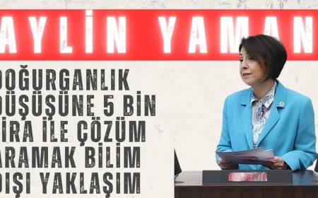 CHP’li Dr. Aylin Yaman: ‘Doğurganlık Düşüşüne 5 Bin Lira ile Çözüm Aramak Bilim Dışı Yaklaşım’