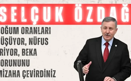 Yeni Yol Partili Özdağ: ‘Doğum Oranları Düşüyor, Nüfus Eriyor, Beka Sorununu Mizaha Çevirdiniz’