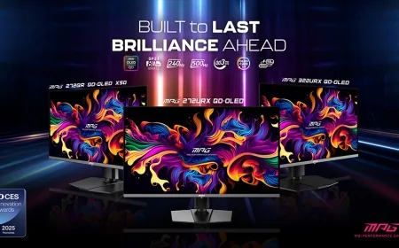 MSI 240Hz QD-OLED monitörünü satışa sundu: İçerik üreticilere ve rekabetçi oyunculara yüksek performans vaadi