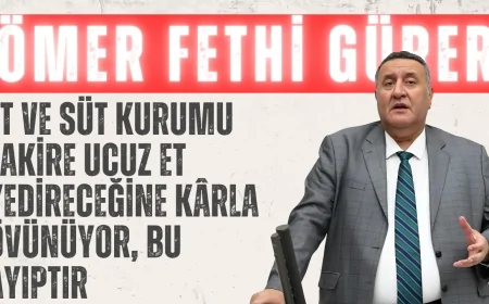 CHP'li Gürer: ‘Et ve Süt Kurumu fakire ucuz et yedireceğine kârla övünüyor, bu ayıptır’