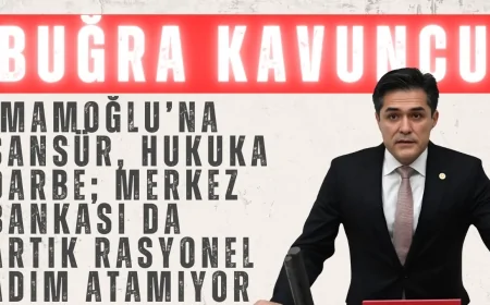 İYİ Parti’li Buğra Kavuncu: ‘İmamoğlu’na Sansür, Hukuka Darbe; Merkez Bankası da Artık Rasyonel Adım Atamıyor’